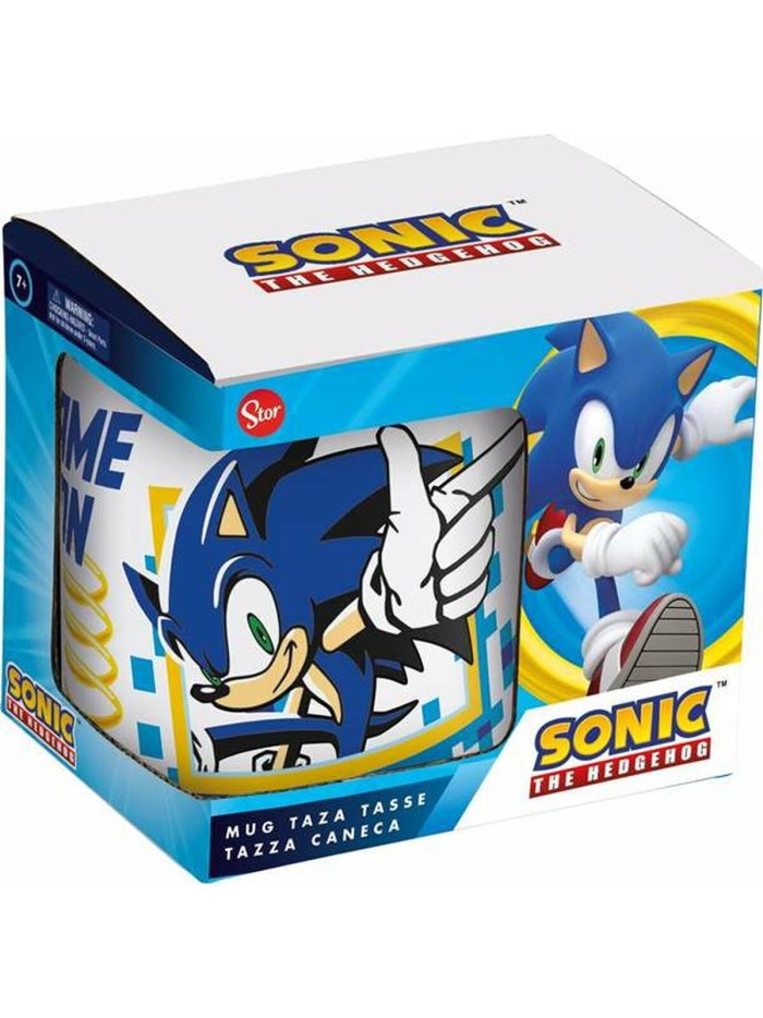 Taza de Cerámica Sonic 325 ml Infantil Cerámica