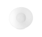Bowl White Glass 25 x 10 x 23 cm (18 Units)