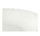 Plato Hondo Blanco Vidrio 21,5 x 3 x 21,5 cm (24 Unidades)