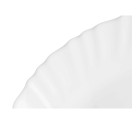 Serving Platter White Glass 34 x 2,5 x 25 cm (18 Units)