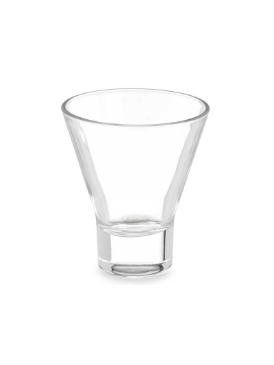Vaso Transparente Vidrio 230 ml (24 Unidades)