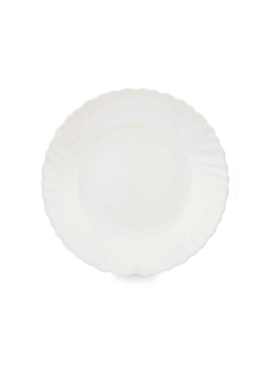 Dessert dish White Glass 19 x 2 x 19 cm (24 Units)