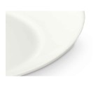 Plato Llano Blanco Vidrio 30,5 x 3 x 26 cm (18 Unidades)