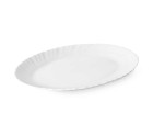 Plat à Gratin Blanc verre 30,5 x 2,5 x 23,5 cm (24 Unités)