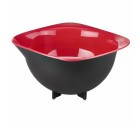Bol para Mezclar Tefal Negro/Rojo Marrón Metal