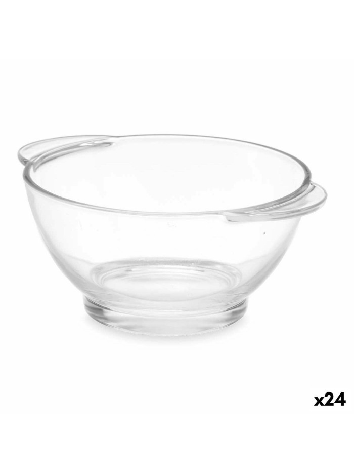 Soup Bowls Transparent 580 ml With handles Soup (24 Units)