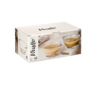 Tazas para Consomé Transparente 580 ml Con asas Sopa (24 Unidades)