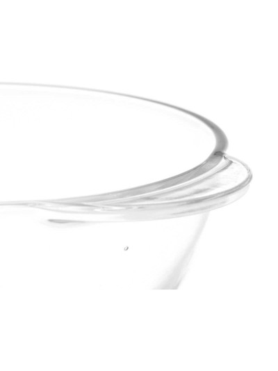 Soup Bowls Transparent 580 ml With handles Soup (24 Units)