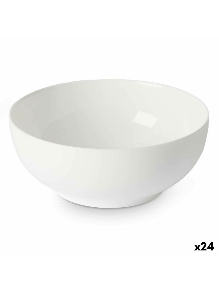 Cuenco Blanco Vidrio opalino 18 x 7 x 18 cm (24 Unidades)