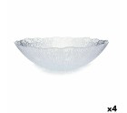 Bowl Rio Transparent Crystal 30,5 x 8,6 x 30,5 cm (4 Units)