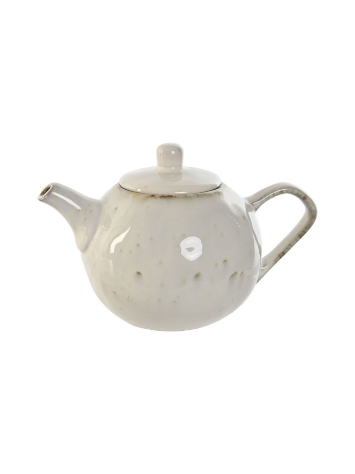 Tetera Home ESPRIT Blanco Gres 850 ml