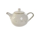Teapot Home ESPRIT White Stoneware 850 ml
