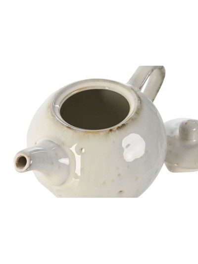 Teapot Home ESPRIT White Stoneware 850 ml