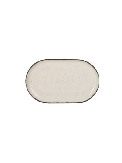 Snack tray La Mediterránea Anllo Oval 25 x 15 x 2,2 cm (18 Units)
