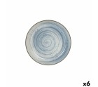 Bowl La Mediterránea Swirl Ø 23 x 4,9 cm (6 Units)