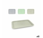 Bandeja de desayuno Quttin Metal 38 x 27 x 2 cm (12 Unidades)