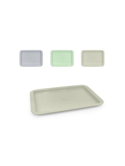 Bandeja de desayuno Quttin Metal 38 x 27 x 2 cm (12 Unidades)