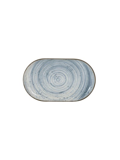 Snack tray La Mediterránea Anllo Oval 25 x 15 x 2,2 cm (18 Units)