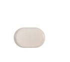 Bandeja de Aperitivos La Mediterránea Ivory Ovalado 20 x 13 x 2 cm (24 Unidades)