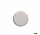 Snack tray La Mediterránea Ivory Circular Ø 15,4 x 2,1 cm (24 Units)
