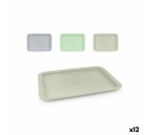 Bandeja de desayuno Quttin Metal 48 x 33,5 x 1,8 cm (12 Unidades)