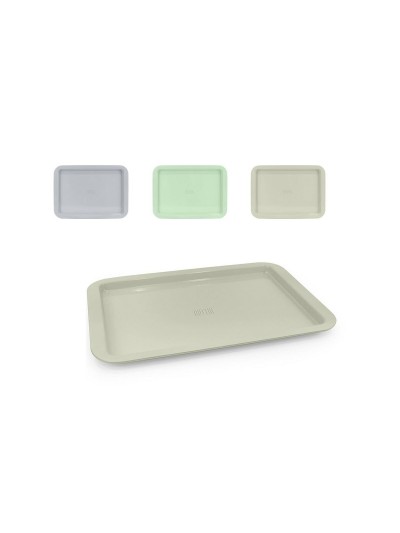 Bandeja de desayuno Quttin Metal 48 x 33,5 x 1,8 cm (12 Unidades)