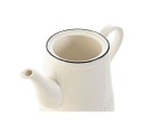 Tetera Home ESPRIT Blanco Negro Porcelana 1 L