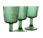 Set of cups Home ESPRIT Green Crystal 285 ml (6 Units)
