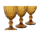 Set de Verres Home ESPRIT Ambre Verre 325 ml (6 Unités)