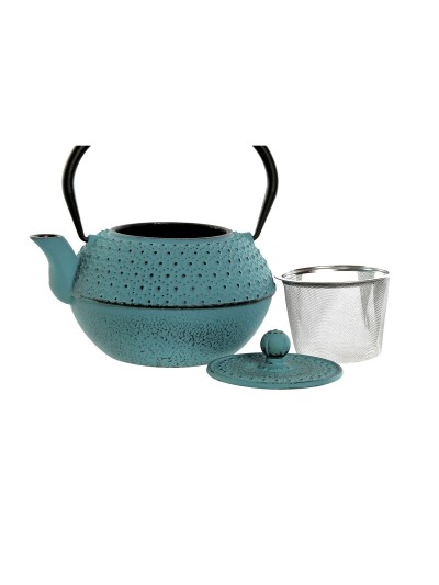 Tetera Home ESPRIT Azul Negro Acero Inoxidable Hierro 1,2 L