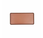 Bandeja de Aperitivos Bidasoa Gio Marrón Plástico 24 x 11,5 cm (12 Unidades)