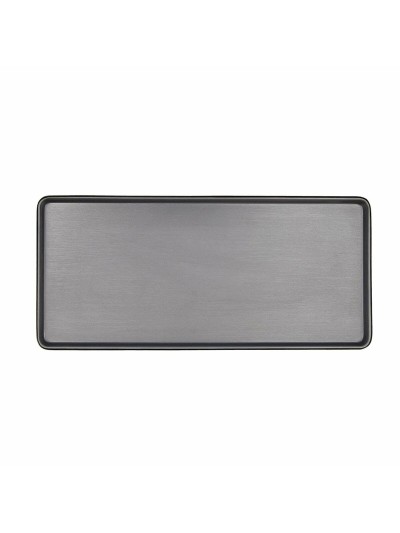 Fuente de Cocina Bidasoa Gio Gris Plástico 31,5 x 14,5 cm (9 Unidades)