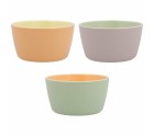 Bowl Quid Vitamina Bicoloured Ceramic 12,5 x 12,5 x 6,7 cm (6 Units)