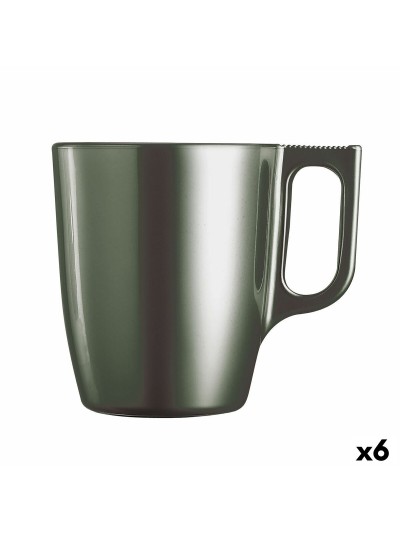 Tasse Luminarc Flashy Vert verre 250 ml (6 Unités)