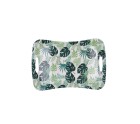 Bandeja de desayuno Quid Habitat Multicolor Plástico 33,5 x 23 x 3,5 cm Con asas Hojas (12 Unidades)