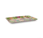 Bandeja de desayuno Quid Habitat Multicolor Plástico 32 x 23 x 1,7 cm Con asas Frutas (12 Unidades)