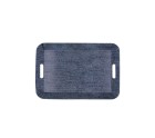 Breakfast tray Quid Habitat Blue Plastic 33 x 23 x 4 cm With handles Denim (12 Units)