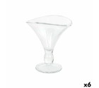 Ice Cream and Milk Shake Glass Crisal Capri 250 ml (6 Units)
