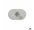 Bandeja de Aperitivos La Mediterránea Ivar Ovalado 25 x 15 x 2,2 cm (18 Unidades)