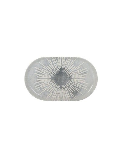 Bandeja de Aperitivos La Mediterránea Ivar Ovalado 25 x 15 x 2,2 cm (18 Unidades)