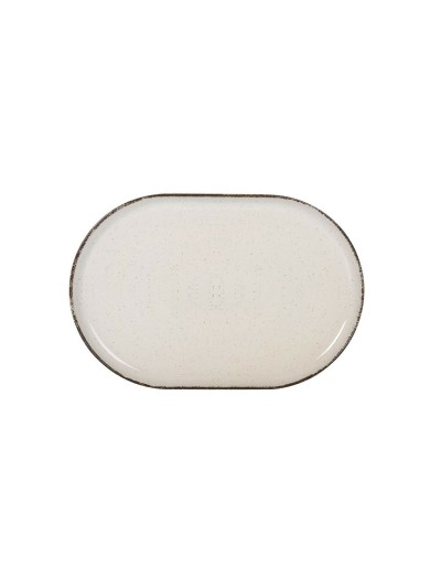 Snack tray La Mediterránea Anllo Oval 30 x 20 x 2,5 cm (12 Units)