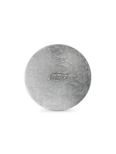 Cake stand Algon Silver 20 x 20 x 1 cm Circular (24 Units)