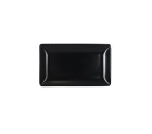 Snack tray La Mediterránea Dark grey 25 x 15 x 2 cm (12 Units)