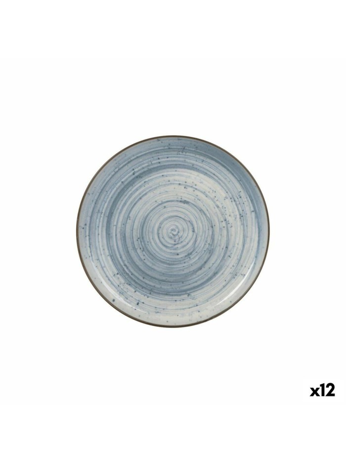 Snack tray La Mediterránea Swirl Circular Ø 25 x 2,6 cm (12 Units)