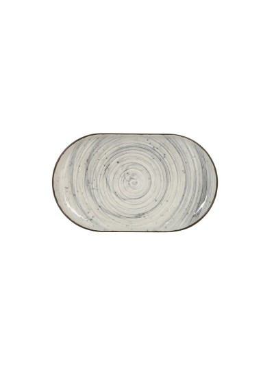 Bandeja de Aperitivos La Mediterránea Vortex Ovalado 25 x 15 x 2,2 cm (18 Unidades)