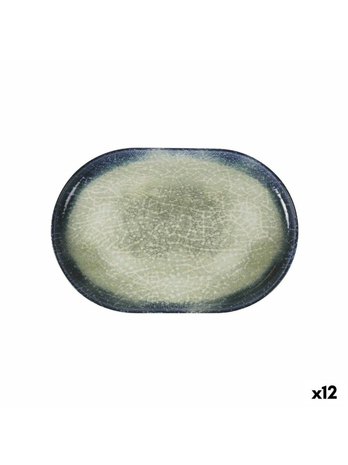 Bandeja de Aperitivos La Mediterránea Olaf Ovalado 30 x 20 x 2,5 cm (12 Unidades)