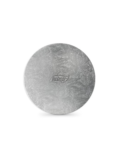 Base de gâteau Algon Argenté 30 x 30 x 1,5 cm Rond (18 Unités)