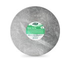 Base para pastel Algon Plateado 40 x 40 x 1,5 cm Redondo (12 Unidades)