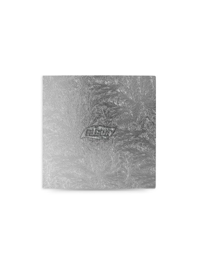 Cake stand Algon Silver 20 x 20 x 1,5 cm Squared (24 Units)