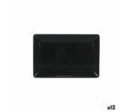 Snack tray La Mediterránea Dark grey 30 x 20 x 2,5 cm (12 Units)